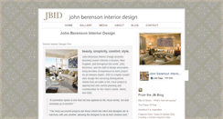 Desktop Screenshot of johnberenson.com